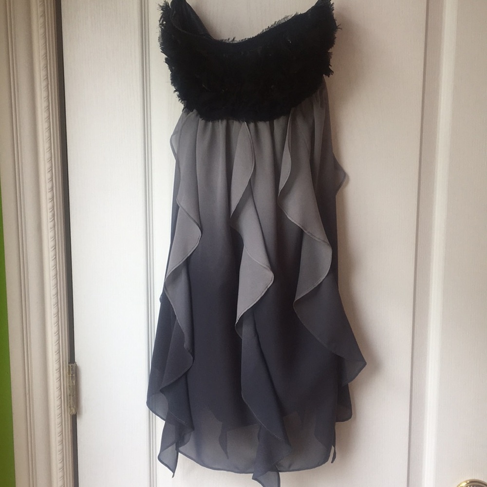 Formal strapless dress